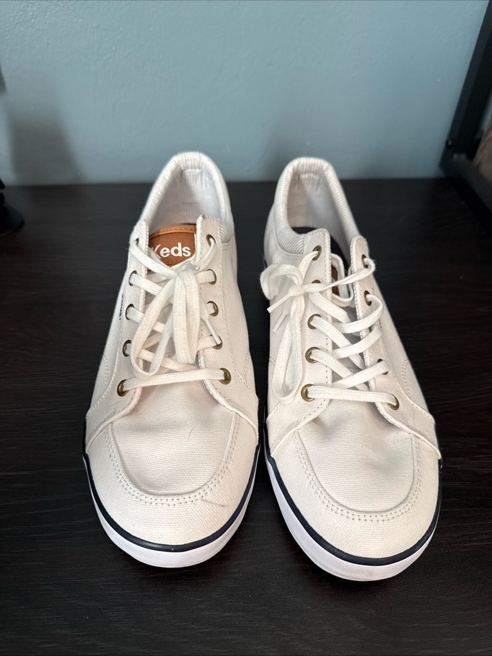 Keds women’s Classic Canvas Sneakers in Off-White